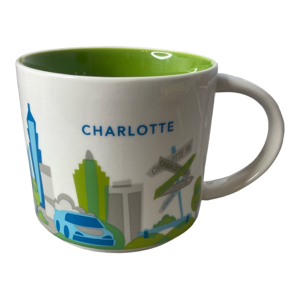 Starbucks Charlotte You Are Here Mug